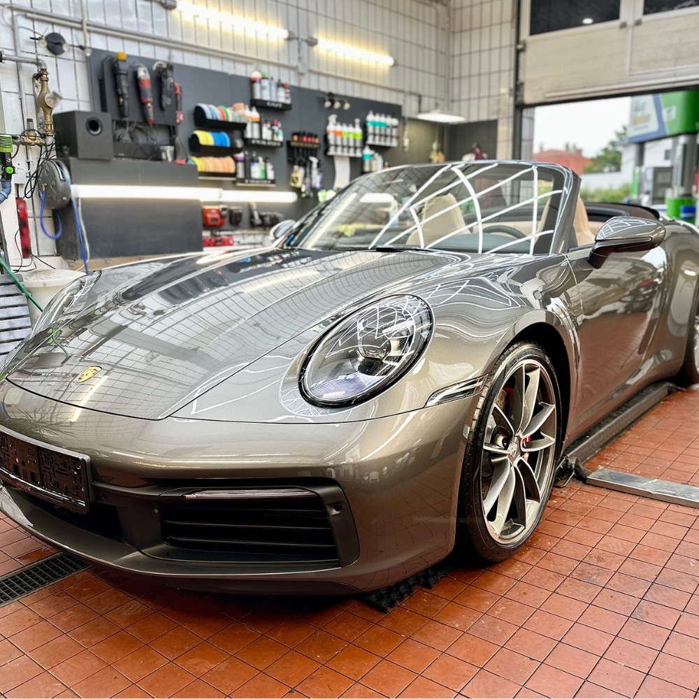 Porsche Cabriolet Pflege